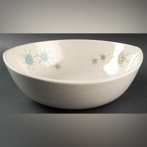 (Large) Franciscan atomic starburst 12" Large Salad Serving Bowl